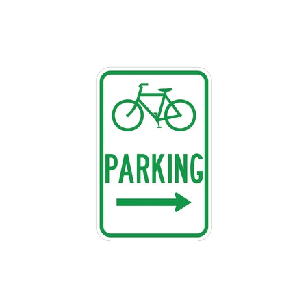 Sign Solutions Usa 12 in W, 18 in H, Aluminum, White DUS08DWT1218D4-3R
